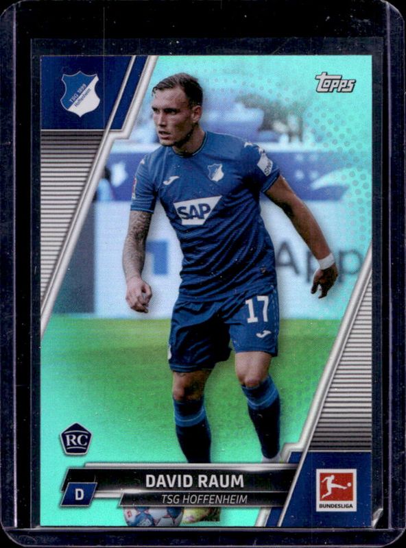 2021 Topps Bundesliga #92 Aqua Foilboard /199