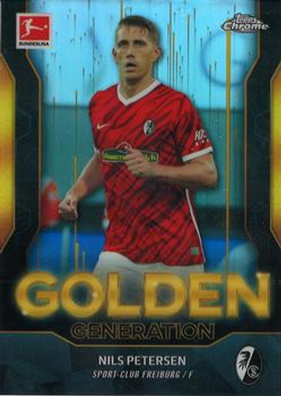 2021 Topps Chrome Bundesliga #GG-NP Golden Generation