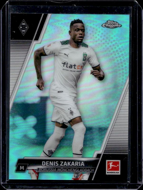 2021 Topps Chrome Bundesliga #81 Aqua Bubble Refractor /275