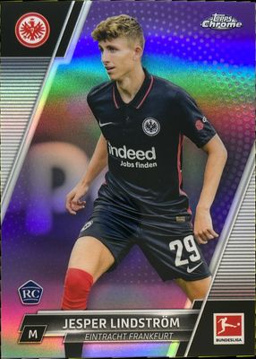 2021 Topps Chrome Bundesliga #37 Purple Refractor /299