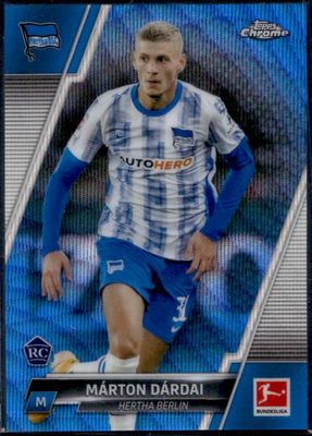 2021 Topps Chrome Bundesliga #8 Blue Wave Refractor /150