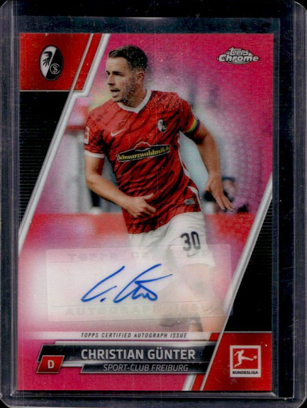 2021 Topps Chrome Bundesliga #BCA-CG Autographs - Magenta Refractor /150