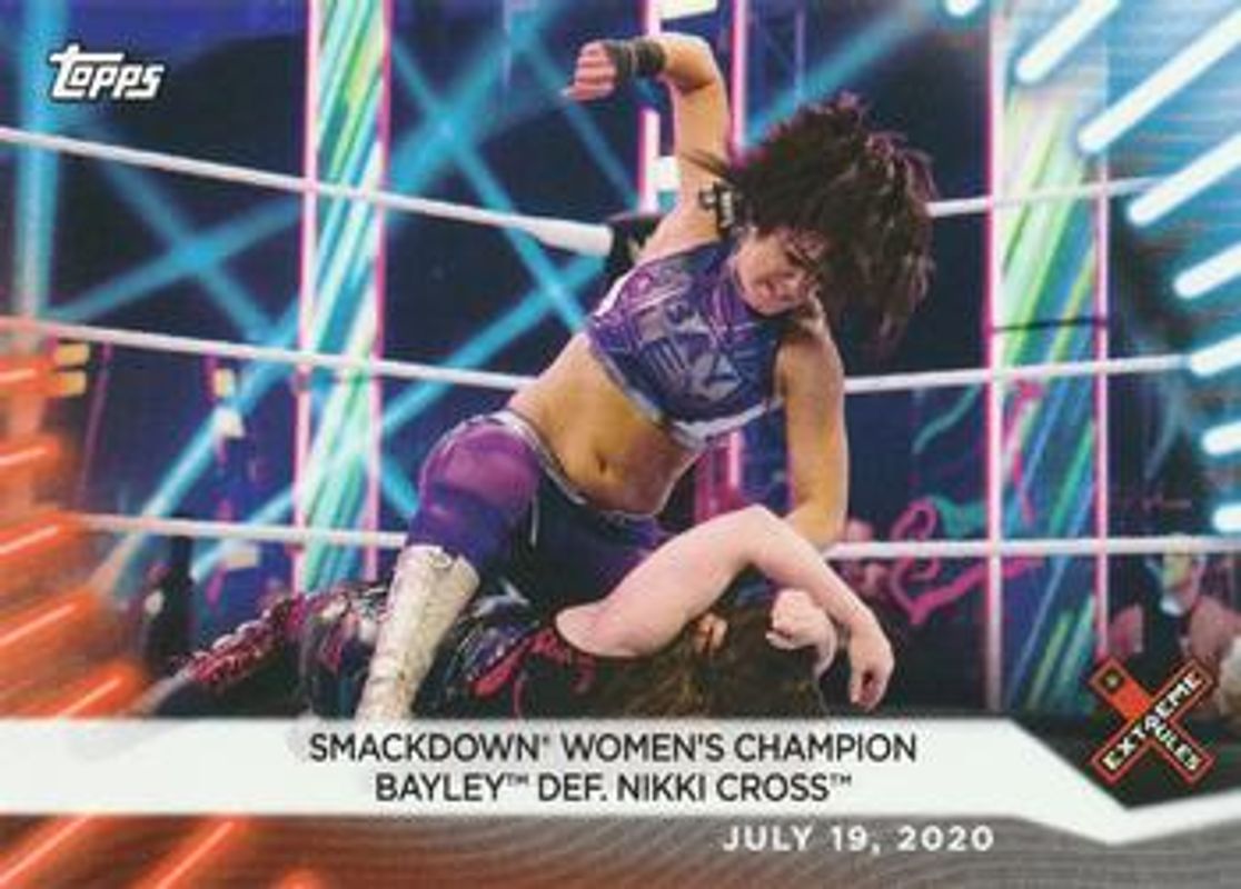 2021 Topps WWE Women's Division #47 Orange /75