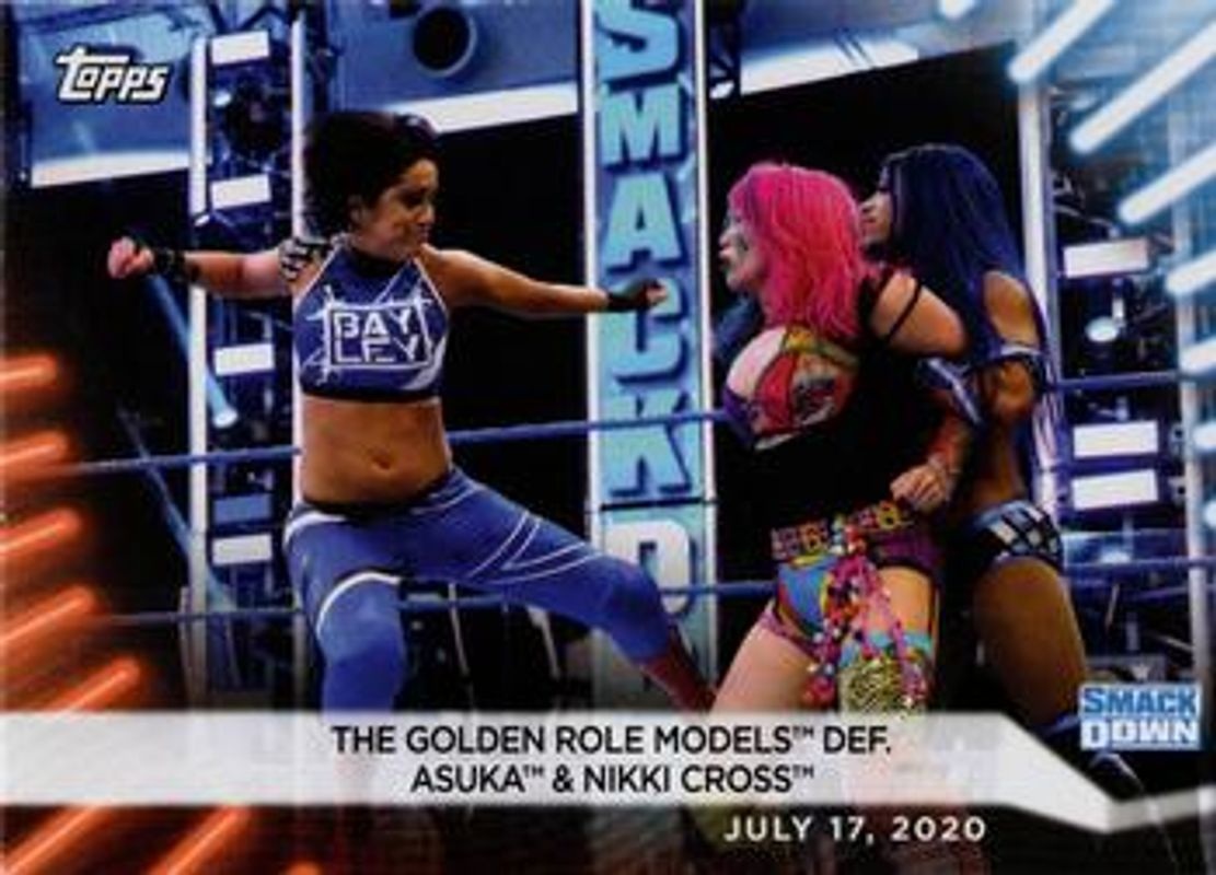 2021 Topps WWE Women's Division #45 Orange /75