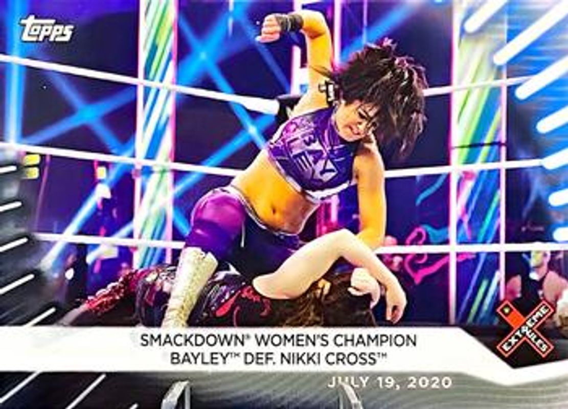 2021 Topps WWE Women's Division #47 Black /5