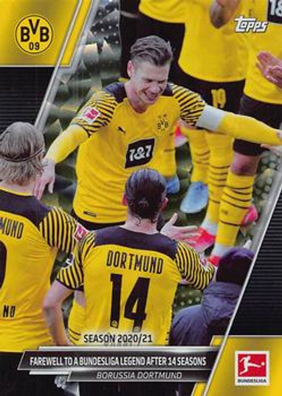 2021 Topps Bundesliga #183 Speckle Foil