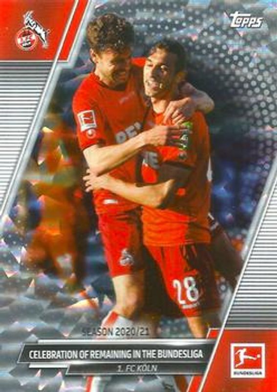 2021 Topps Bundesliga #185 Speckle Foil