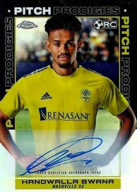 2021 Topps Chrome MLS #192 Autographs - Refractor