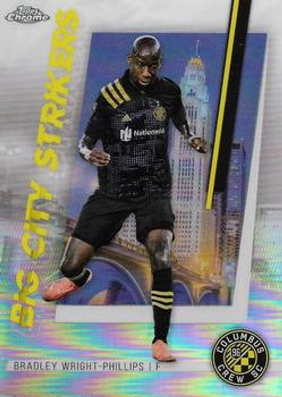 2021 Topps Chrome MLS #BCS-15 Big City Strikers