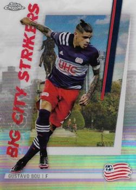 2021 Topps Chrome MLS #BCS-5 Big City Strikers