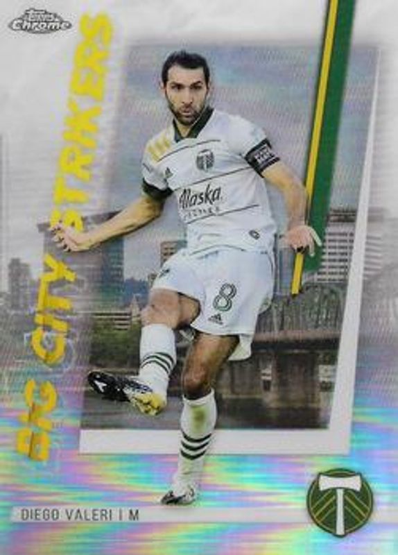 2021 Topps Chrome MLS #BCS-16 Big City Strikers