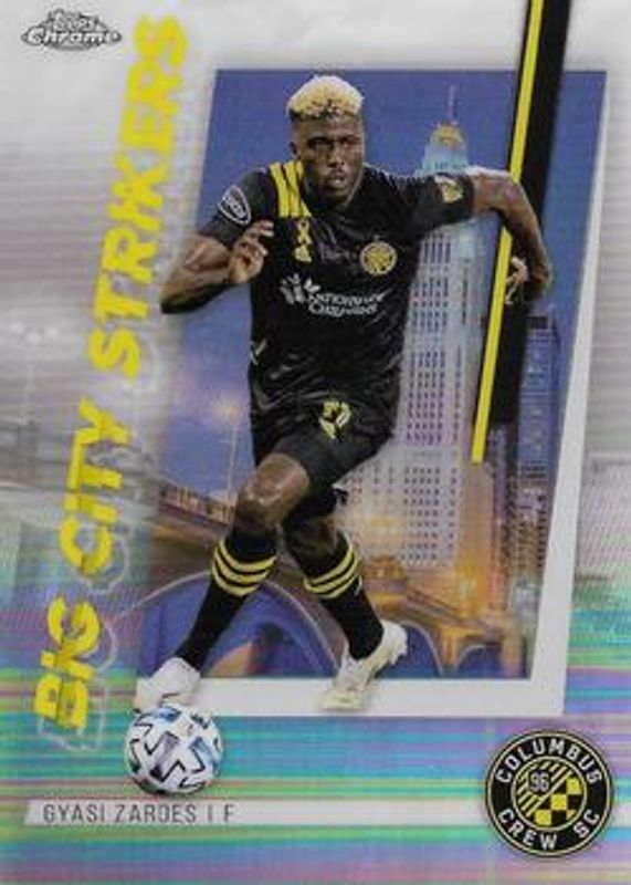 2021 Topps Chrome MLS #BCS-13 Big City Strikers