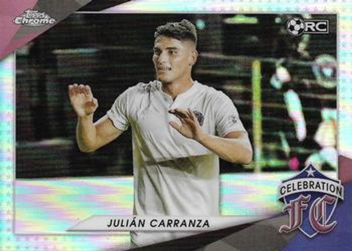 2021 Topps Chrome MLS #CFC-16 Celebration FC