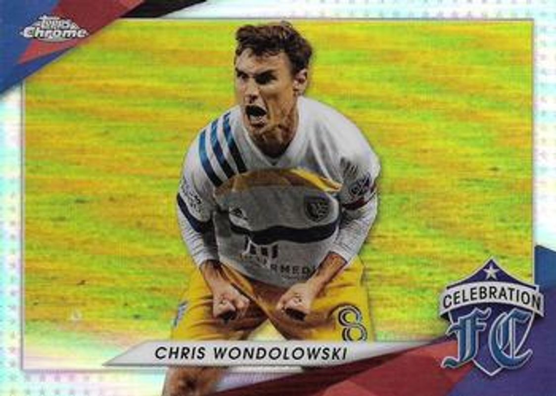 2021 Topps Chrome MLS #CFC-21 Celebration FC