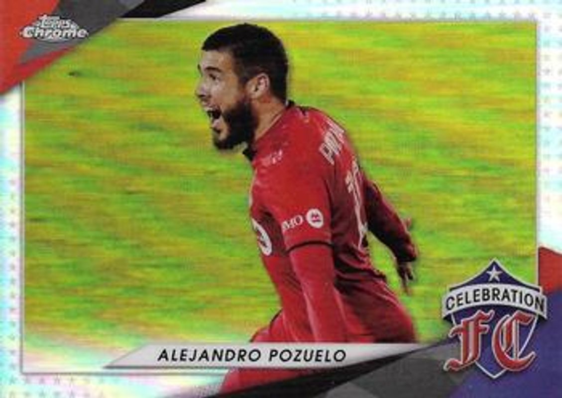 2021 Topps Chrome MLS #CFC-9 Celebration FC