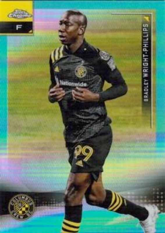 2021 Topps Chrome MLS #82 Aqua Refractor /299