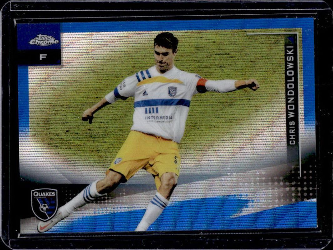 2021 Topps Chrome MLS #55 Blue Wave Refractor /199