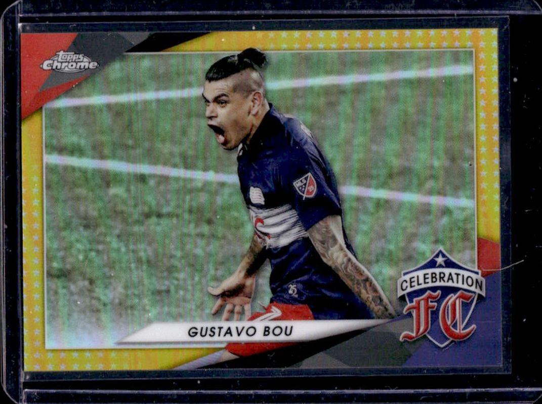 2021 Topps Chrome MLS #CFC-7 Celebration FC - Gold Refractor /50