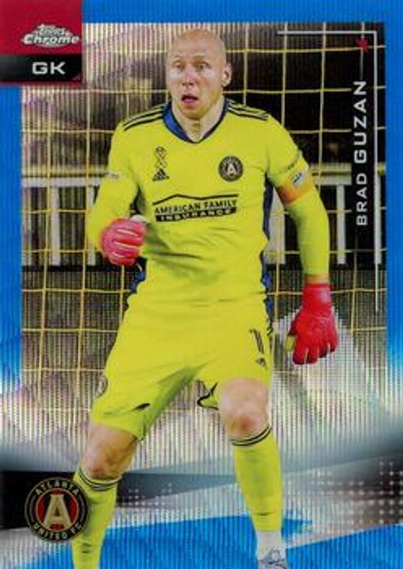 2021 Topps Chrome MLS #14 Blue Wave Refractor /199