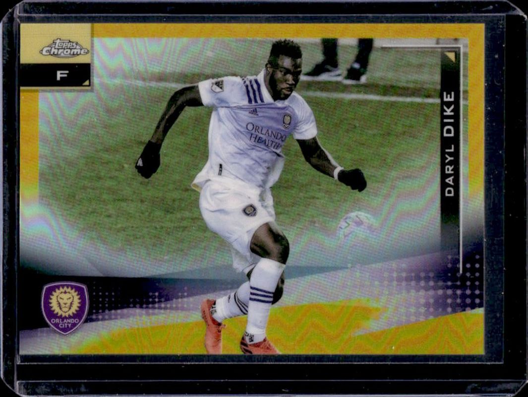2021 Topps Chrome MLS #10 Gold Refractor /50