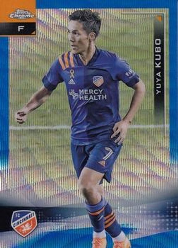 2021 Topps Chrome MLS #90 Blue Wave Refractor /199