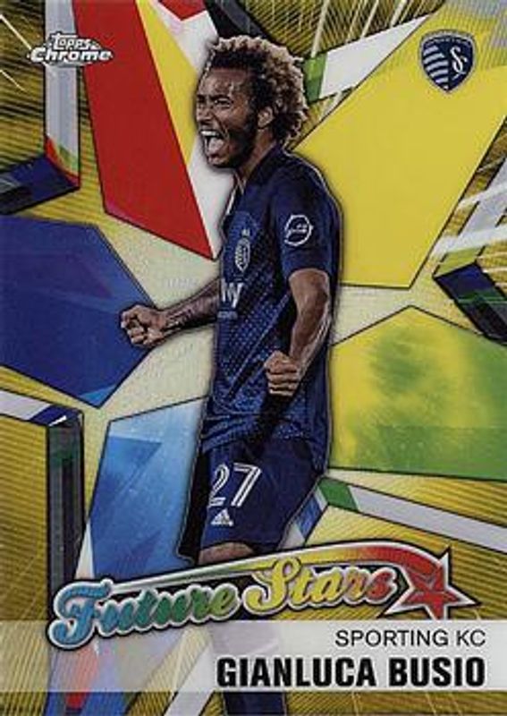 2021 Topps Chrome MLS #FS-7 Future Stars - Gold Refractor /50