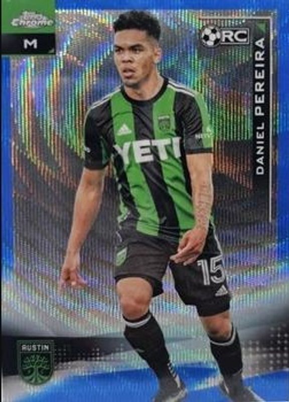 2021 Topps Chrome MLS #139 Blue Wave Refractor /199