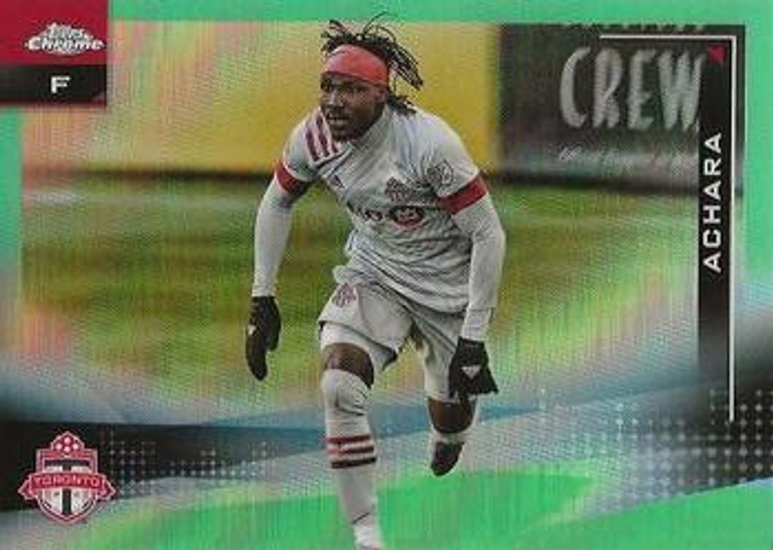 2021 Topps Chrome MLS #159 Neon Green Refractor /99
