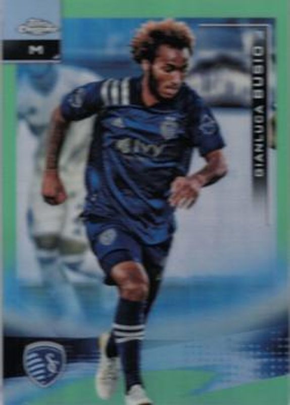 2021 Topps Chrome MLS #102 Neon Green Refractor /99