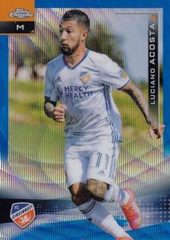 2021 Topps Chrome MLS #73 Blue Wave Refractor /199
