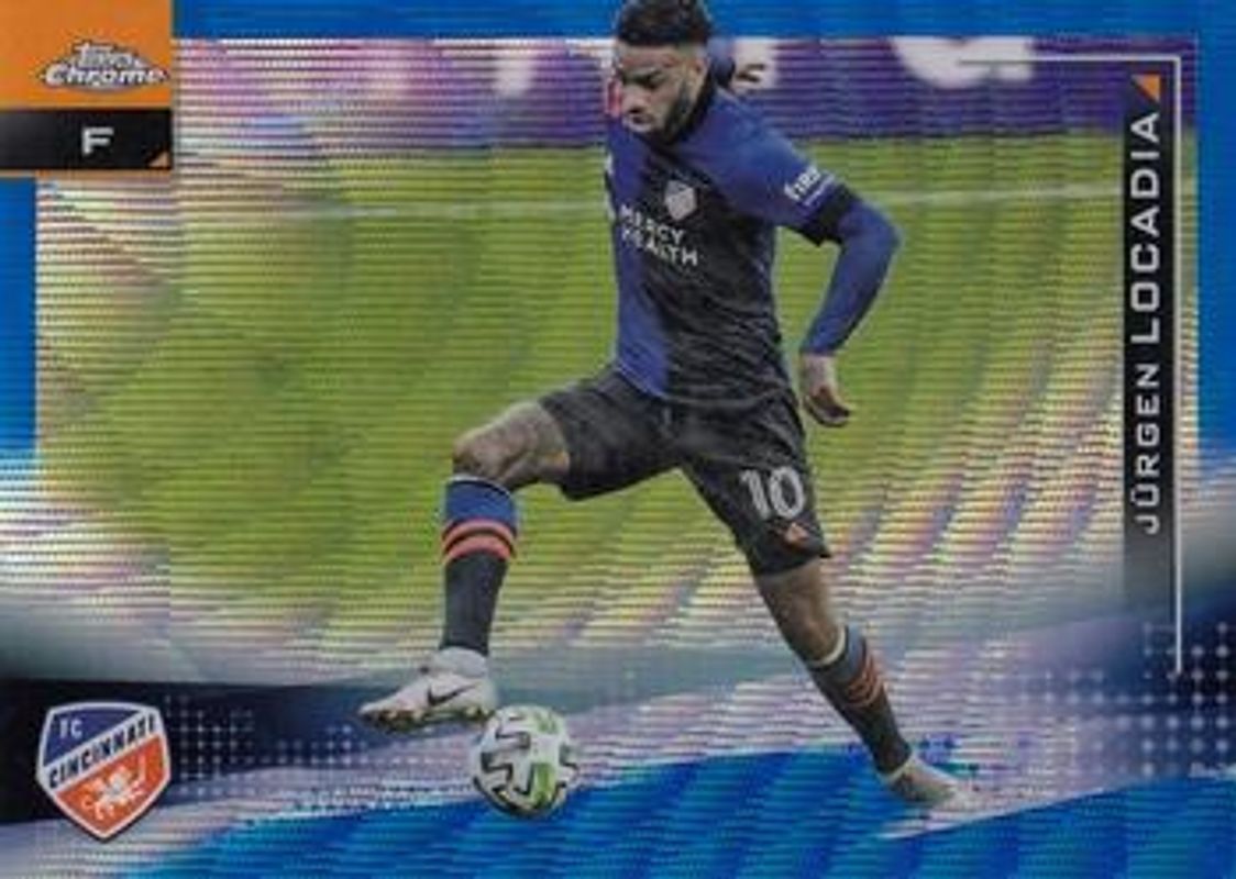 2021 Topps Chrome MLS #23 Blue Wave Refractor /199