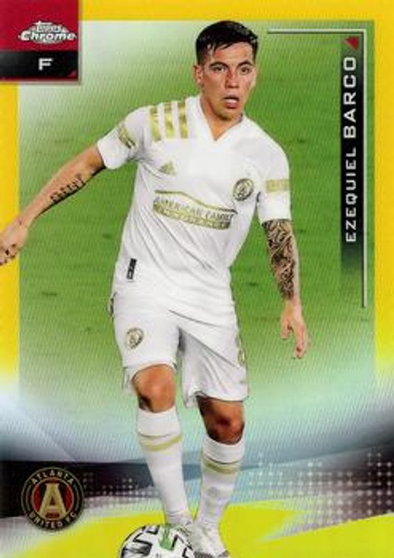2021 Topps Chrome MLS #76 Gold Refractor /50