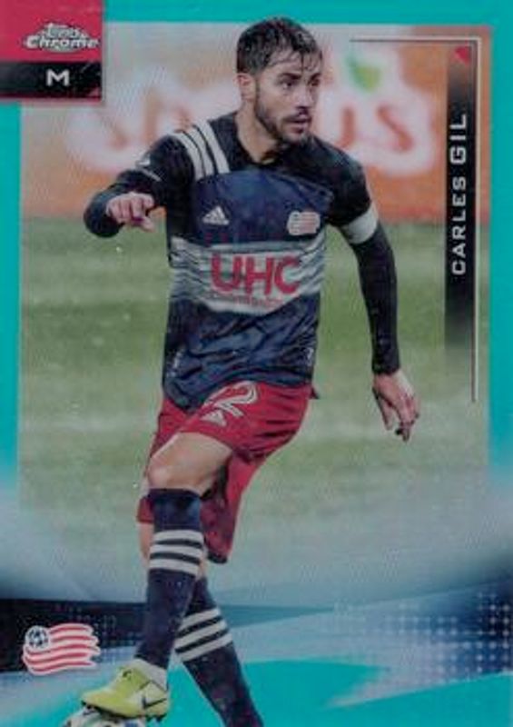 2021 Topps Chrome MLS #47 Aqua Refractor /299