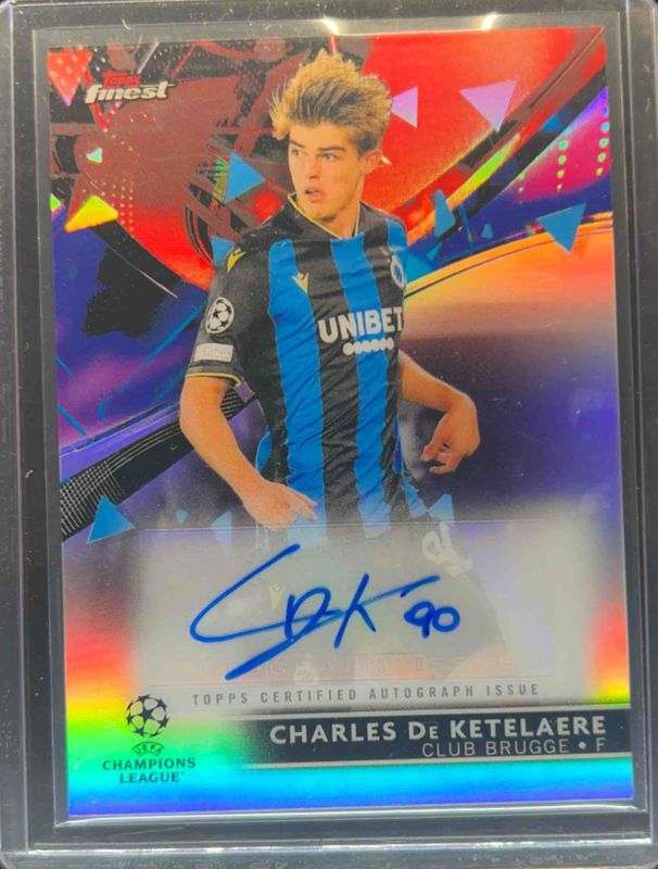 2021 Topps Finest UEFA Champions League #BA-CD Autographs
