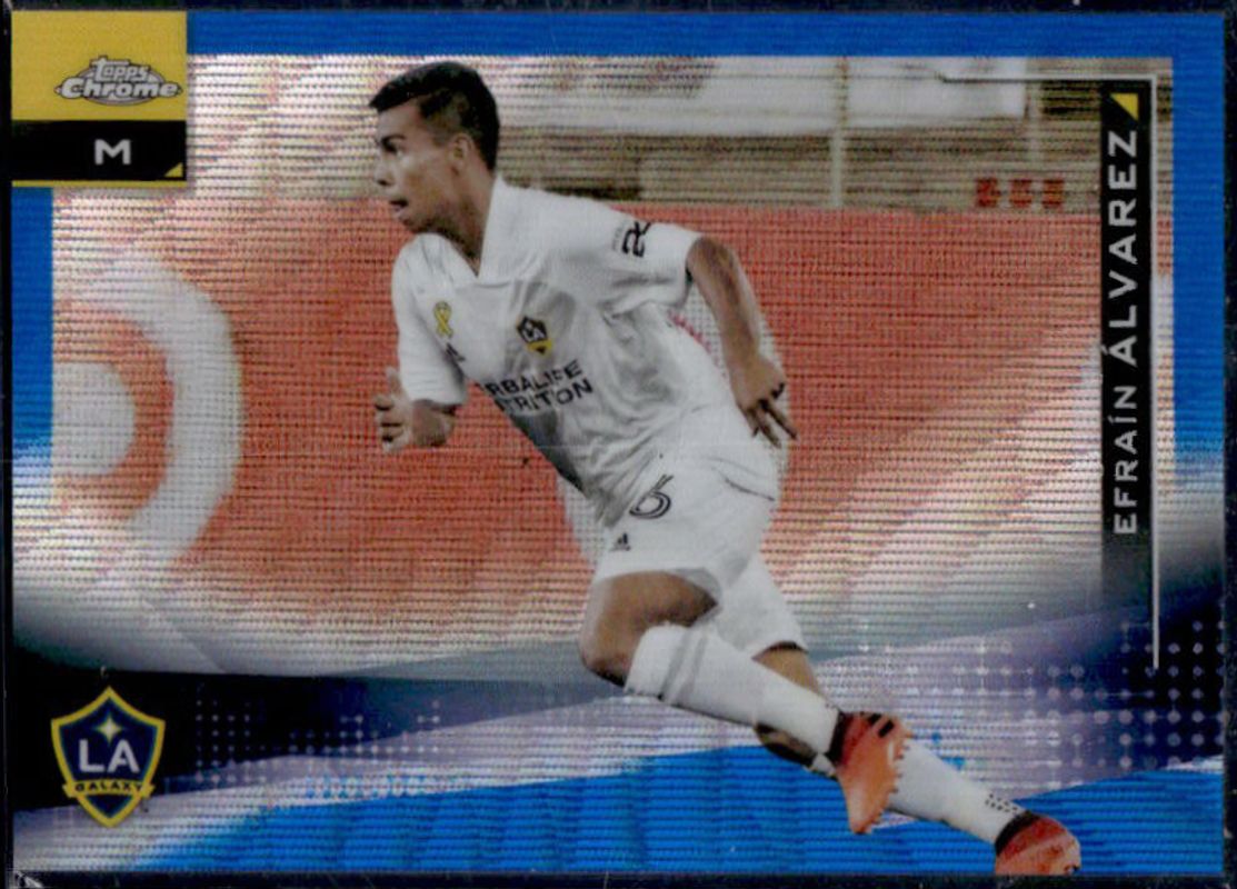 2021 Topps Chrome MLS #81 Blue Wave Refractor /199