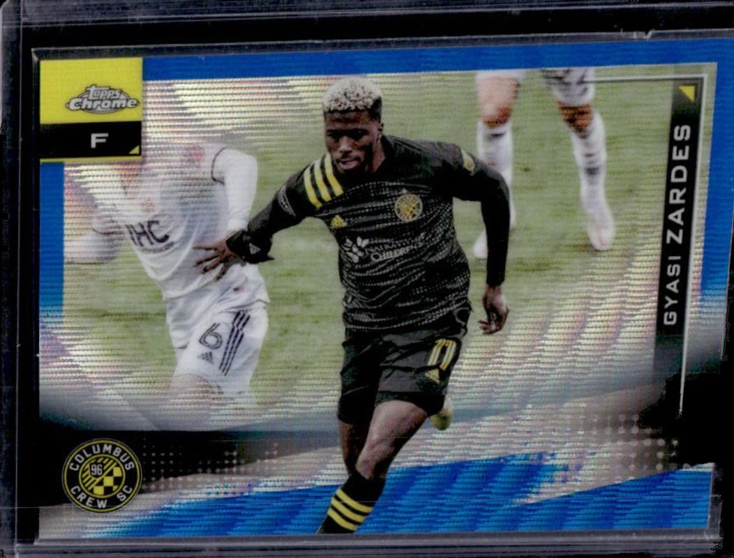 2021 Topps Chrome MLS #62 Blue Wave Refractor /199