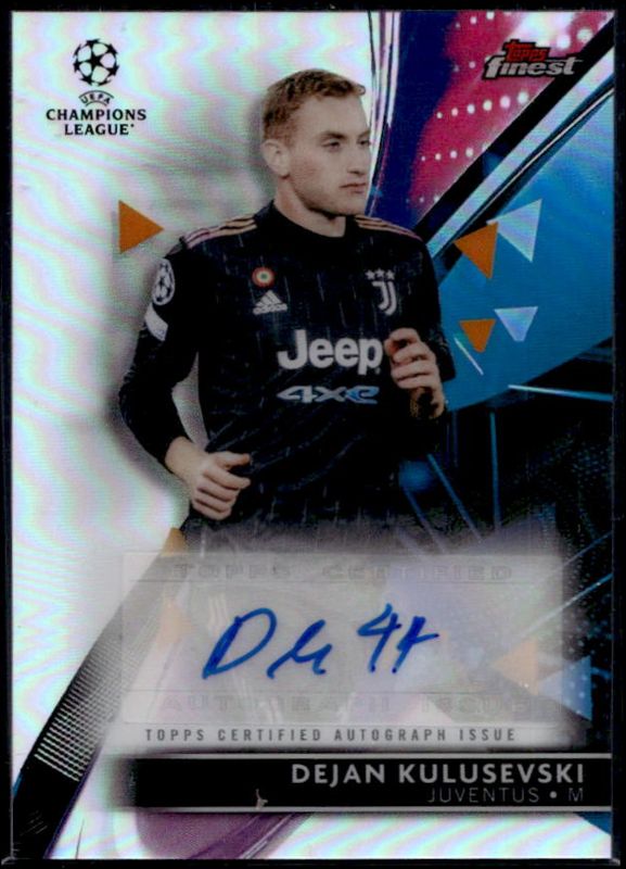 2021 Topps Finest UEFA Champions League #BA-DK Autographs