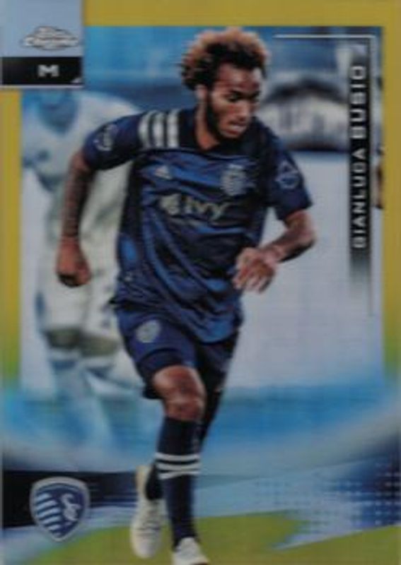 2021 Topps Chrome MLS #102 Gold Refractor /50