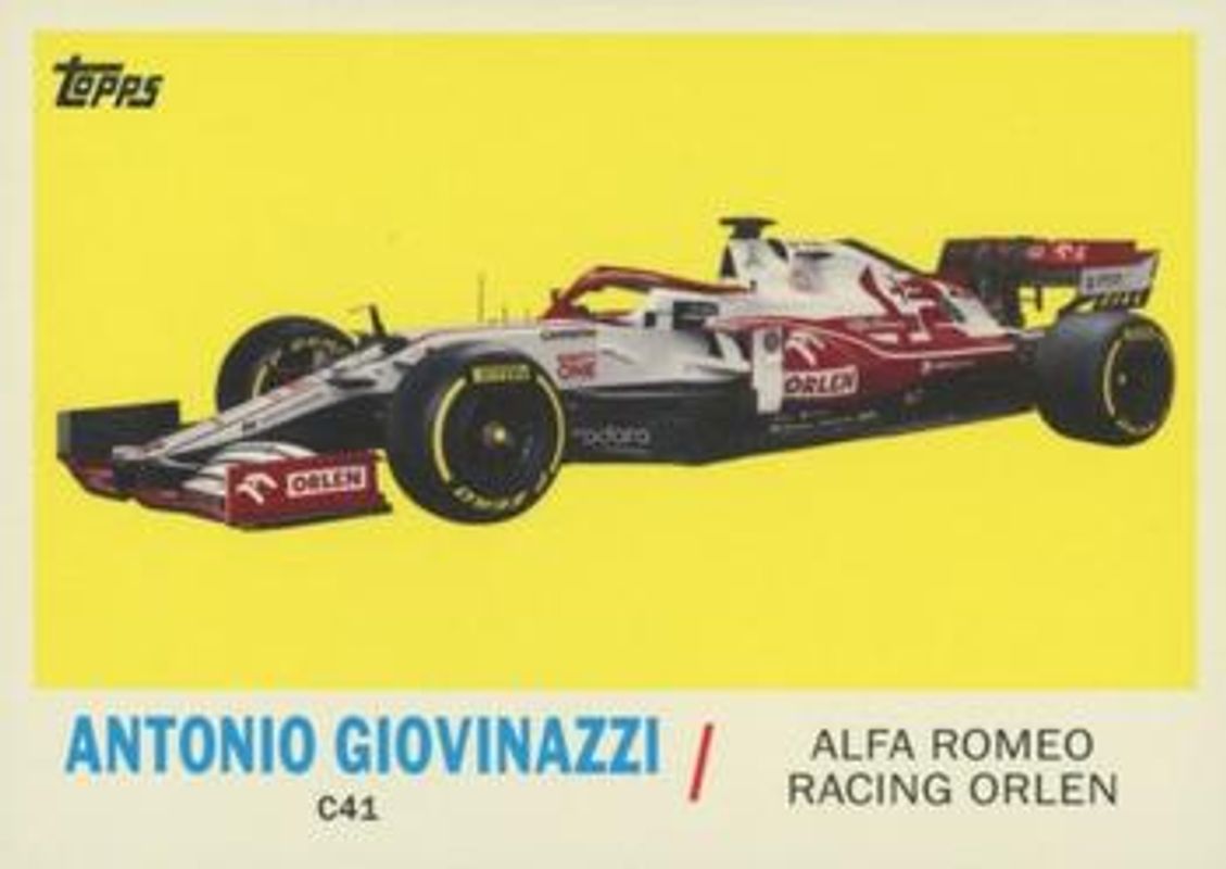 2021 Topps Formula 1 #T61-AG Topps 1961 Sports Cars