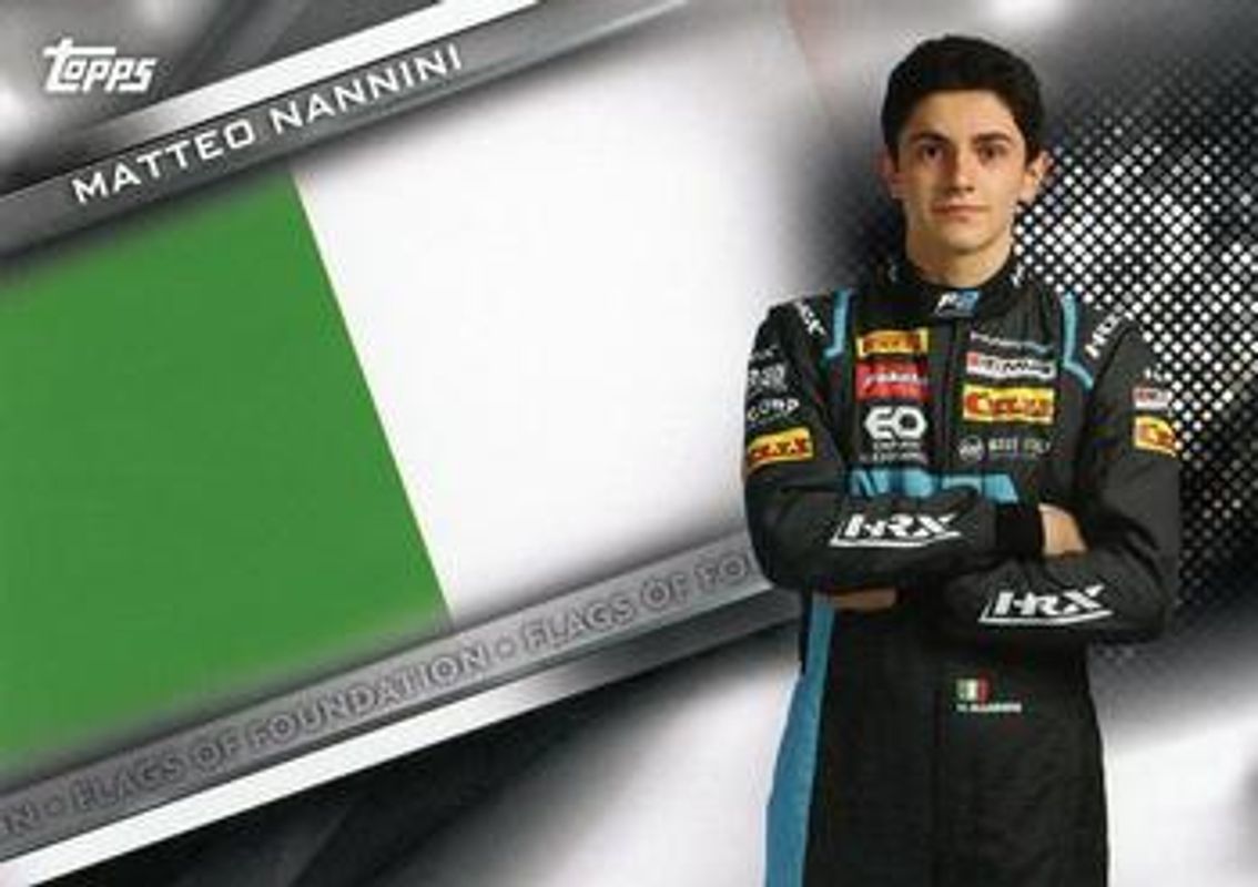 2021 Topps Formula 1 #FF-MN Flags of Foundation