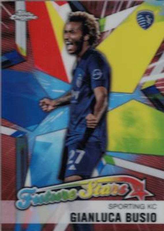 2021 Topps Chrome MLS #FS-7 Future Stars - Orange Refractor /25