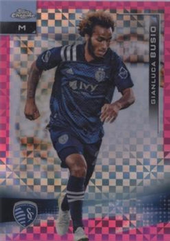 2021 Topps Chrome MLS #102 Pink X-Fractor