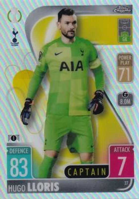 2021 Topps Chrome Match Attax UEFA Champions League & Europa League #27 Refractor