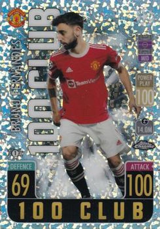 2021 Topps Chrome Match Attax UEFA Champions League & Europa League #188 Speckle