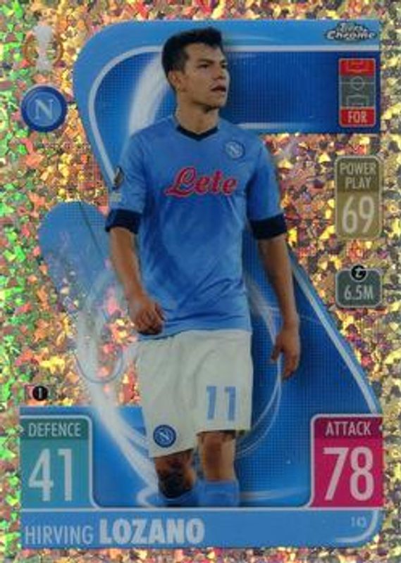 2021 Topps Chrome Match Attax UEFA Champions League & Europa League #143 Speckle