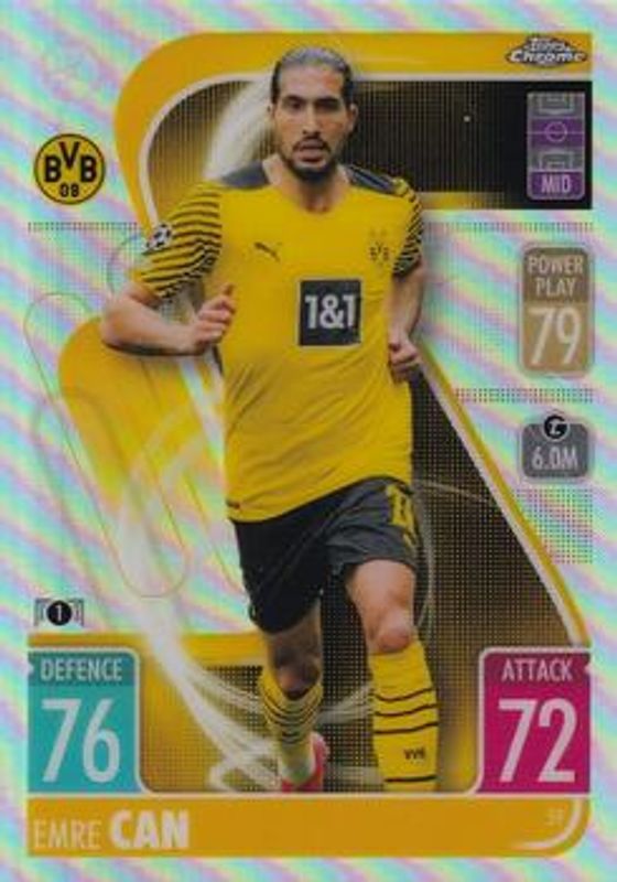 2021 Topps Chrome Match Attax UEFA Champions League & Europa League #59 Refractor
