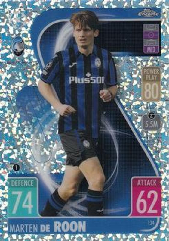 2021 Topps Chrome Match Attax UEFA Champions League & Europa League #134 Speckle