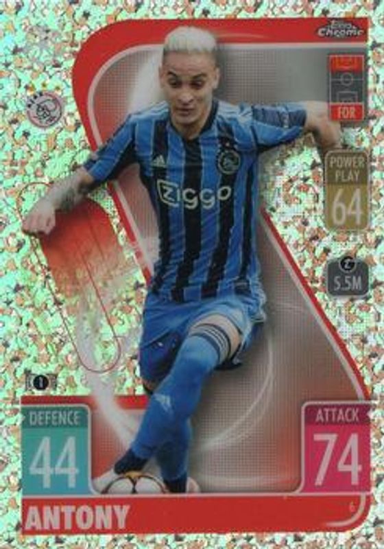 2021 Topps Chrome Match Attax UEFA Champions League & Europa League #6 Speckle