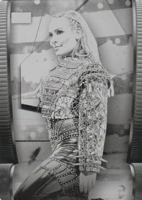 2021 Topps WWE Undisputed #44 Printing Plates Black /1