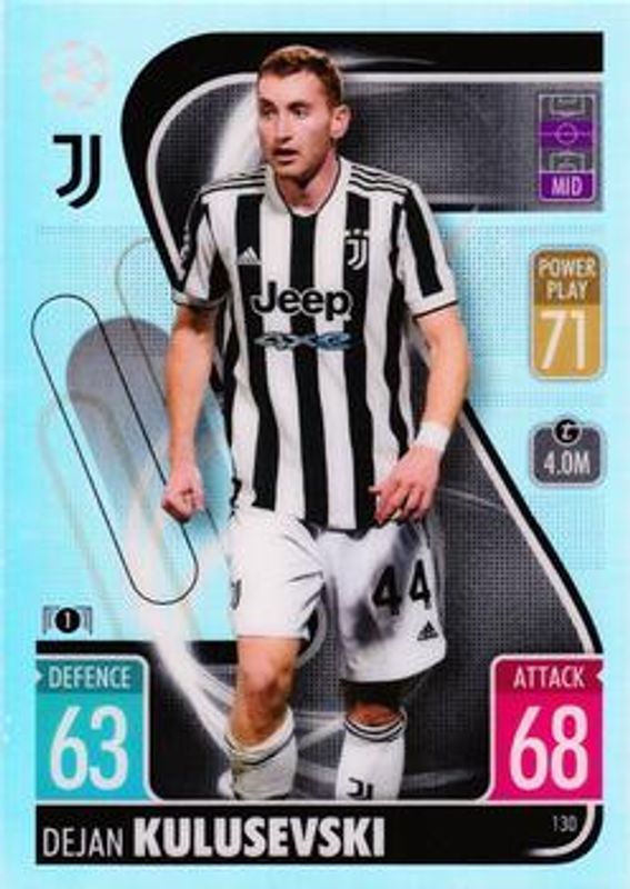 2021 Topps Chrome Match Attax UEFA Champions League & Europa League #130 Refractor